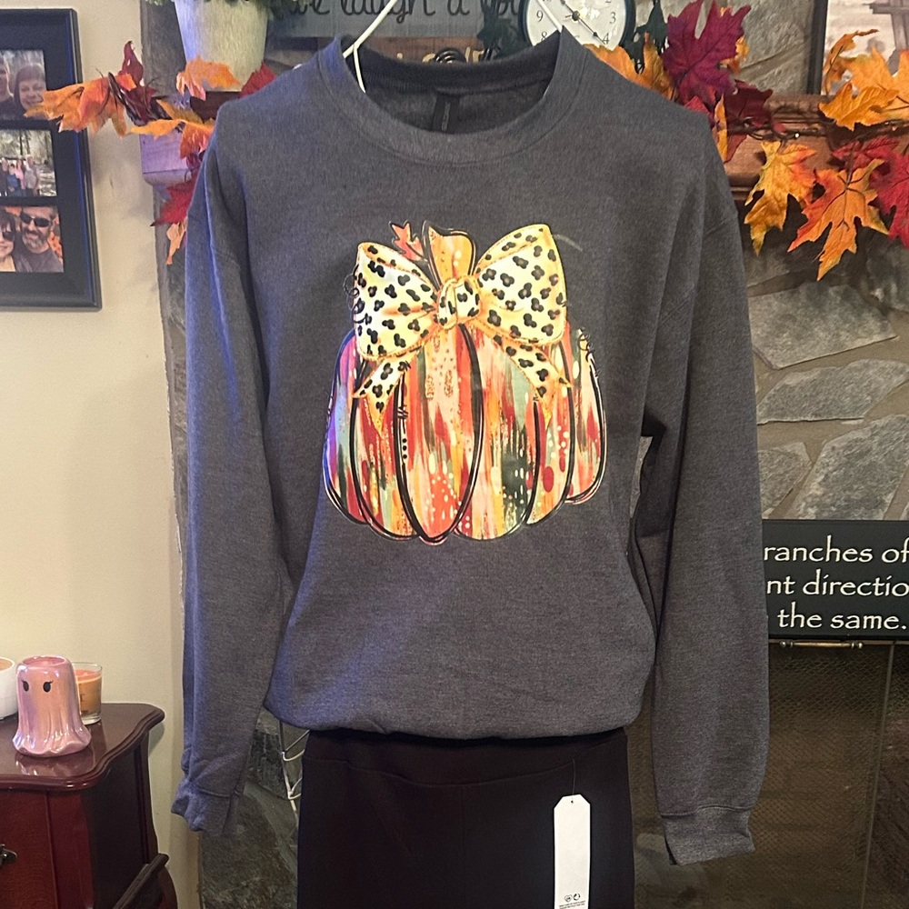 Thanksgiving pumpkin sweater with yoga pants set